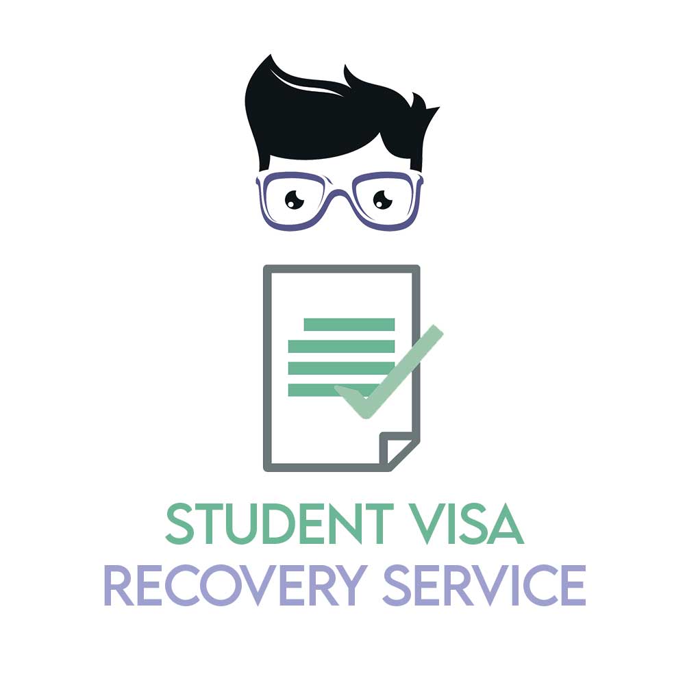 Student visa re-application/recovery service after visa refusal